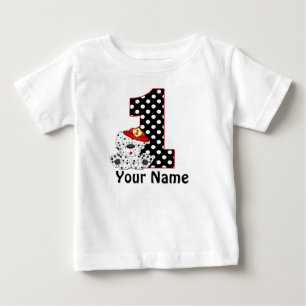 Camisa Personalizada Dalmaciana do primeiro aniver
