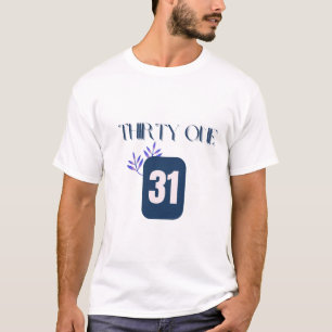 Camisa personalizada de 31 números