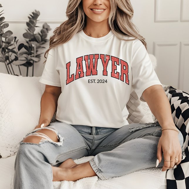 Camisa Personalizada de Advogado, Presente de Advo (Custom Lawyer Shirt, Lawyer Gift, Law Student Shirt, Law School Student shirt, future Lawyer Gift, )