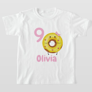 Camisa Personalizada de Aniversário com Nome e For