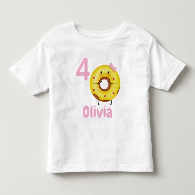 Camisa Personalizada de Aniversário com Nome e Tem (Frente)