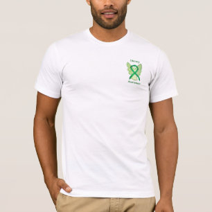 Camisa Personalizada de Anjo Verde da Fita de Sens