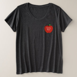 Camisa personalizada de Apple do professor