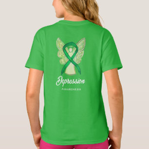 Camisa Personalizada de Arte de Anjo para Sensibil