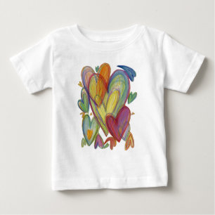 Camisa Personalizada De Arte Do Arco-Íris Adorand