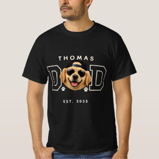 Camisa Personalizada de Cachorro com Foto e Nome d