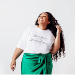 Camisa Personalizada de Caligrafia Mama/Avó<br><div class="desc">Estamos sempre a adicionar novas designs diariamente!</div>