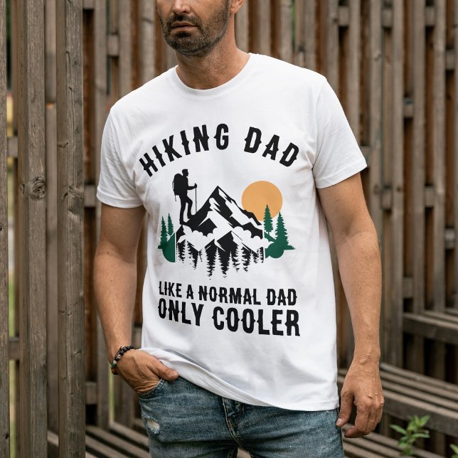 Camisa Personalizada de Caminhada Retro para Pai L (Criador carregado)