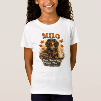Camisa Personalizada de Dachshund Outono Amante de