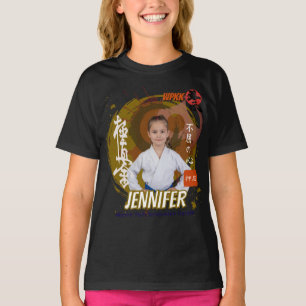Camisa Personalizada de Equipe de Kyokushin Menina