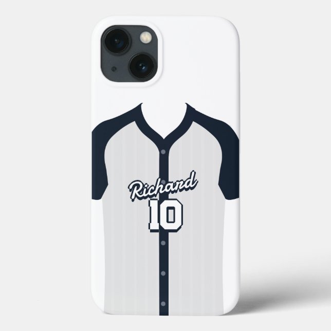 Camisa Personalizada de Fã de Beisebol Nome e Núme (Verso)