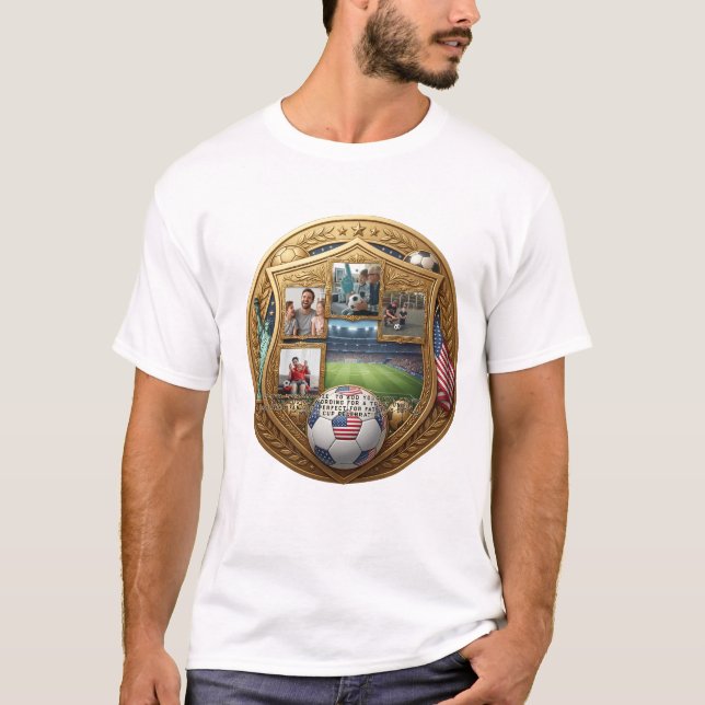 Camisa Personalizada de Futebol do Papai (Frente)