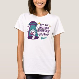 Camisa Personalizada de Ganso UFO, Presente Divert