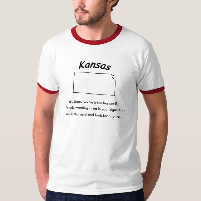 Camisa personalizada de Kansas (Frente)
