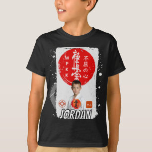 Camisa Personalizada de Karate Kyokushin com Foto 