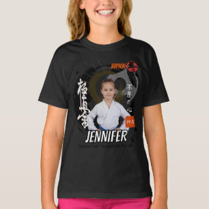 Camisa Personalizada de Kyokushin para Meninas com