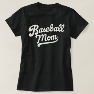 Camisa Personalizada de Mãe de Beisebol Número Cus