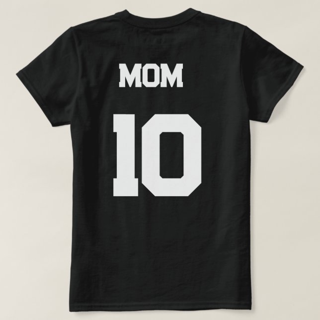 Camisa Personalizada de Mãe de Futebol EUA (Verso do Design)