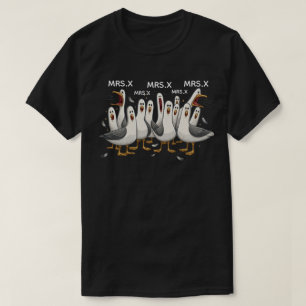 Camisa Personalizada de Professor com Gaivotas, Ca