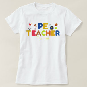 Camisa Personalizada de Professores PE, Educação F