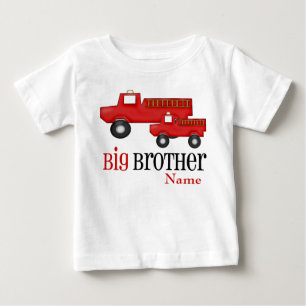Camisa Personalizada Do Caminhão De Fogo Do Grande