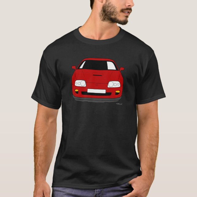 Camisa personalizada do carro T de Toyota Supra (Frente)