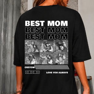 Camisa personalizada do Dia das Mães com foto, Per
