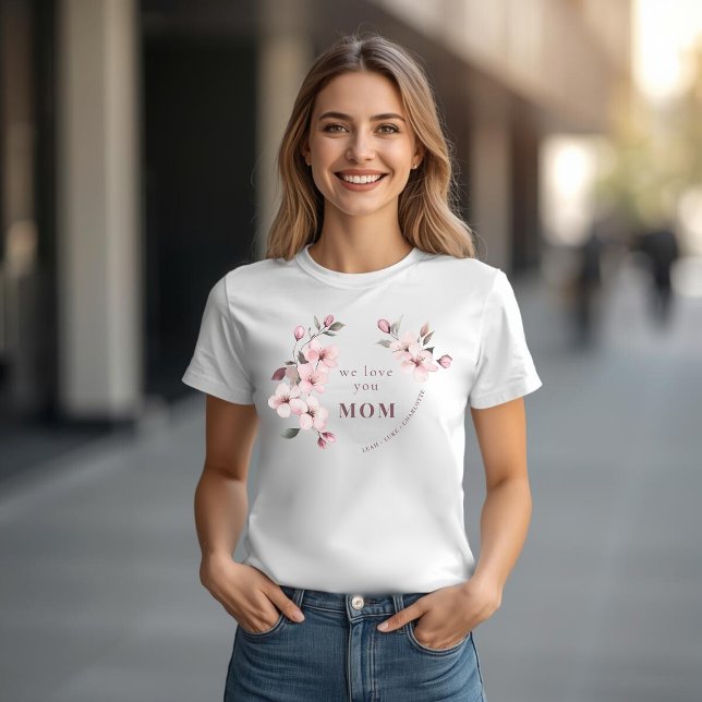 Camisa Personalizada do Dia das Mães para a Mamãe (Criador carregado)