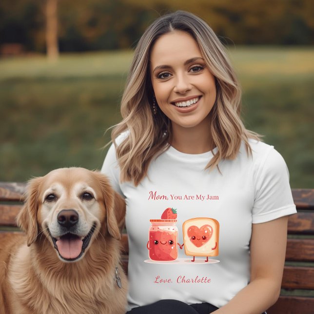 Camisa Personalizada do Dia das Mães para Mamãe (Criador carregado)