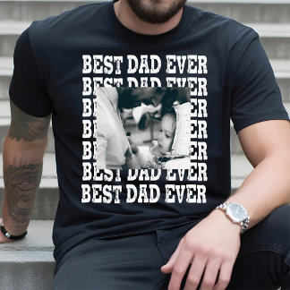  Camisa Personalizada do Dia dos Pais Com Foto dos