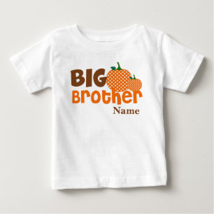 Camisa Personalizada Do Grande Irmão Pumpkin