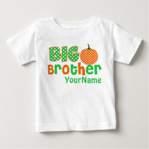 Camisa Personalizada Do Grande Irmão Pumpkin