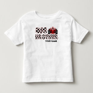 Camisa Personalizada Do Grande Irmão Race Car