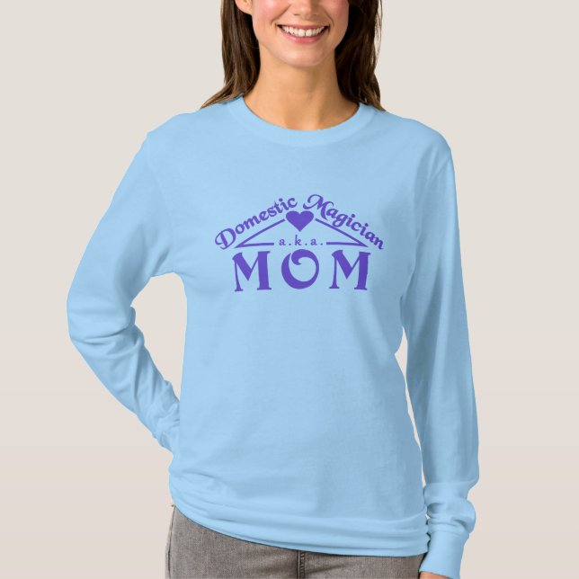 Camisa personalizada do mágico doméstico - escolha (Frente)