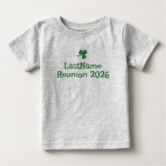 Camisa personalizada do seu clã irlandês Shamrock