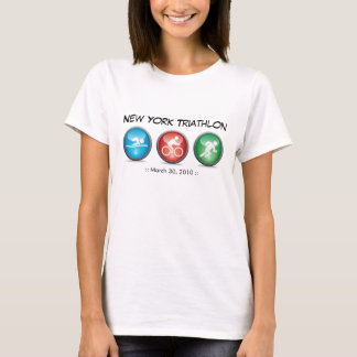 Camisa personalizada do Triathlon - natação,