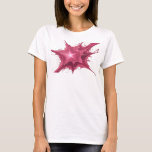 Camisa Personalizada Estrelas Abstratas Vermelhas 