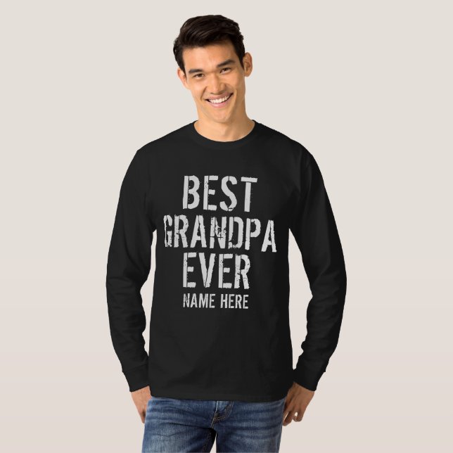 CAMISA PERSONALIZADA MELHOR AVÔ DE TODOS (Frente Completa)
