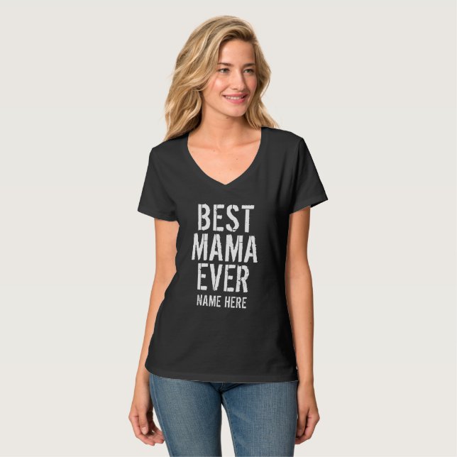 CAMISA PERSONALIZADA MELHOR MÃE DE TODAS (Frente Completa)