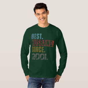 CAMISA PERSONALIZADA MELHOR MARIDO DESDE 2001