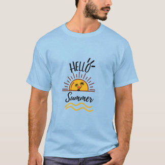 Camisa Personalizada Olá Verão