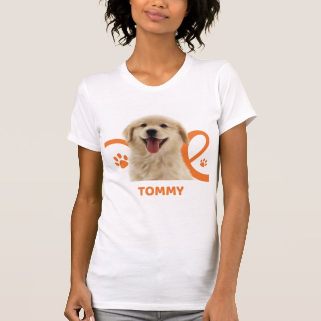 Camisa Personalizada para Cachorro | Camiseta Tomm (Frente)