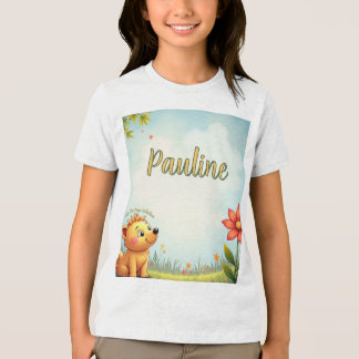 Camisa personalizada para crianças