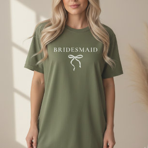Camisa Personalizada para Damas de Honra como Pres