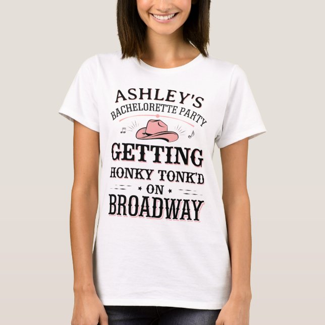 Camisa Personalizada para Despedida de Solteira em (Frente)