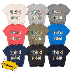 Camisa Personalizada para Professor(a) da Terceira