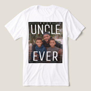 Camisa Personalizada PhotoPop Melhor Tio de Todos