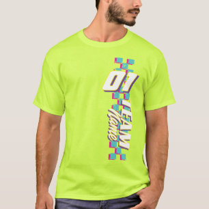 Camisa Personalizada Retro Anos 90 com Número da E