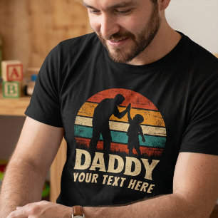 Camisa Personalizada Vintage Retro Papai High Five