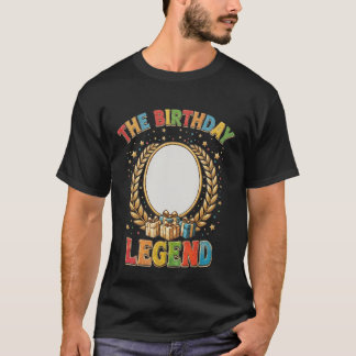 camisa personalizável de aniversário